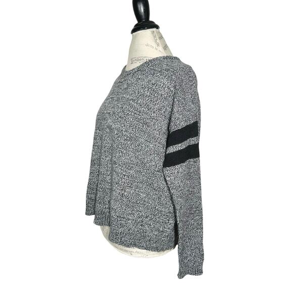 Brandy Melville | Women | Veena Wool Blend Marled Stripe Relaxed LS Sweater | OS - Picture 4 of 10